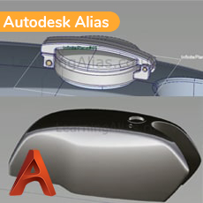 MOTORCYCLE TANK 3D MODELLING IN ALIAS MOTORCYCLE TANK 3D MODELLING IN ALIAS